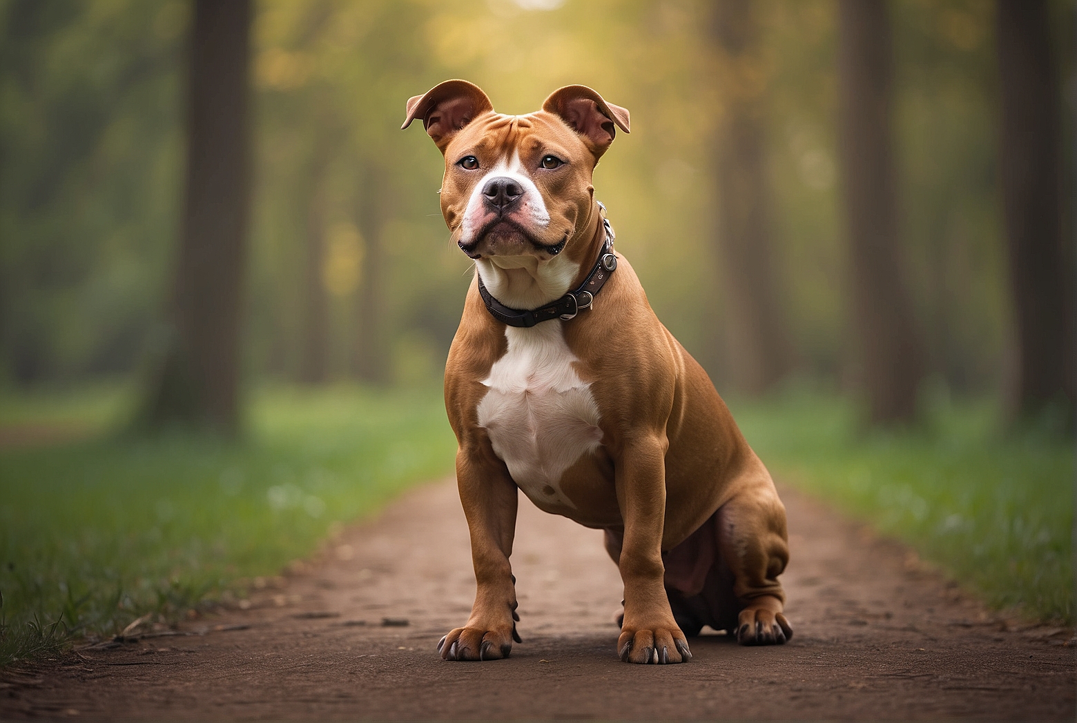 Length Of American Staffordshire Terrier